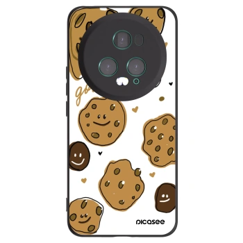 Picasee silikonski črni ovitek za Honor Magic5 Pro - Gookies