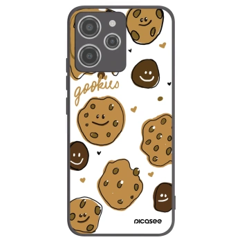 Picasee silikonski črni ovitek za Xiaomi Redmi 12 4G - Gookies
