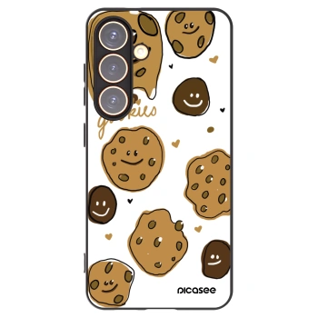 Picasee silikonski črni ovitek za Samsung Galaxy S24 S921B 5G - Gookies