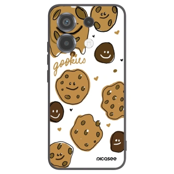 Picasee silikonski črni ovitek za Xiaomi Poco X6 - Gookies