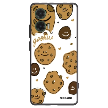 Picasee silikonski črni ovitek za Motorola Moto G35 5G - Gookies