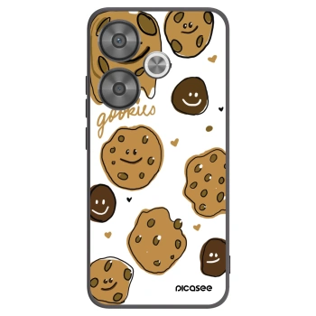 Picasee silikonski črni ovitek za Xiaomi Poco F6 - Gookies