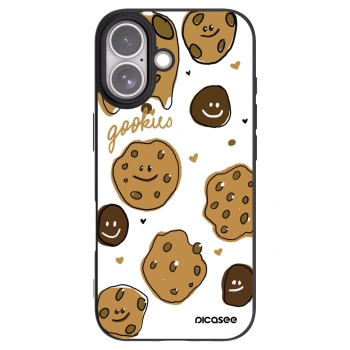 Picasee silikonski črni ovitek za Apple iPhone 17 - Gookies