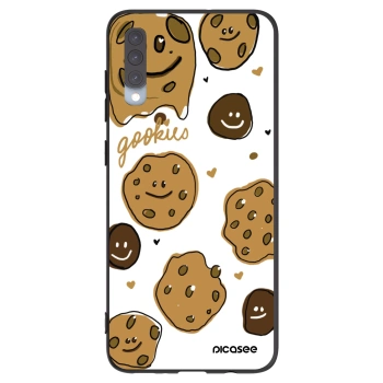 Picasee silikonski črni ovitek za Samsung Galaxy A70 A705F - Gookies