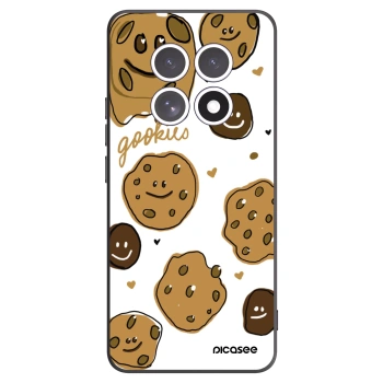 Picasee silikonski črni ovitek za Xiaomi Redmi Note 15 - Gookies