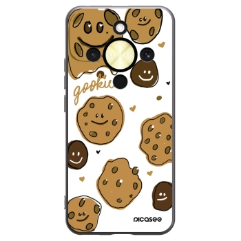 Picasee silikonski črni ovitek za Honor Magic8 Lite 5G - Gookies