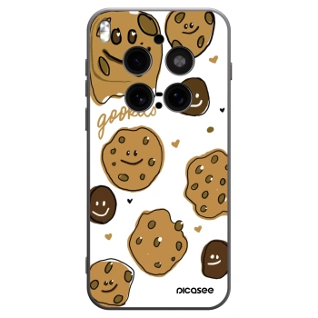 Picasee silikonski črni ovitek za Vivo X300 Pro - Gookies