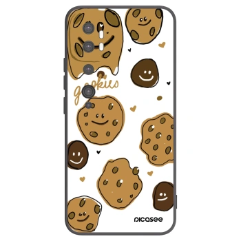 Picasee silikonski črni ovitek za Xiaomi Mi Note 10 (Pro) - Gookies