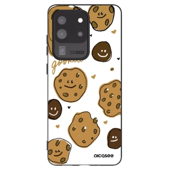 Picasee silikonski črni ovitek za Samsung Galaxy S20 Ultra 5G G988F - Gookies