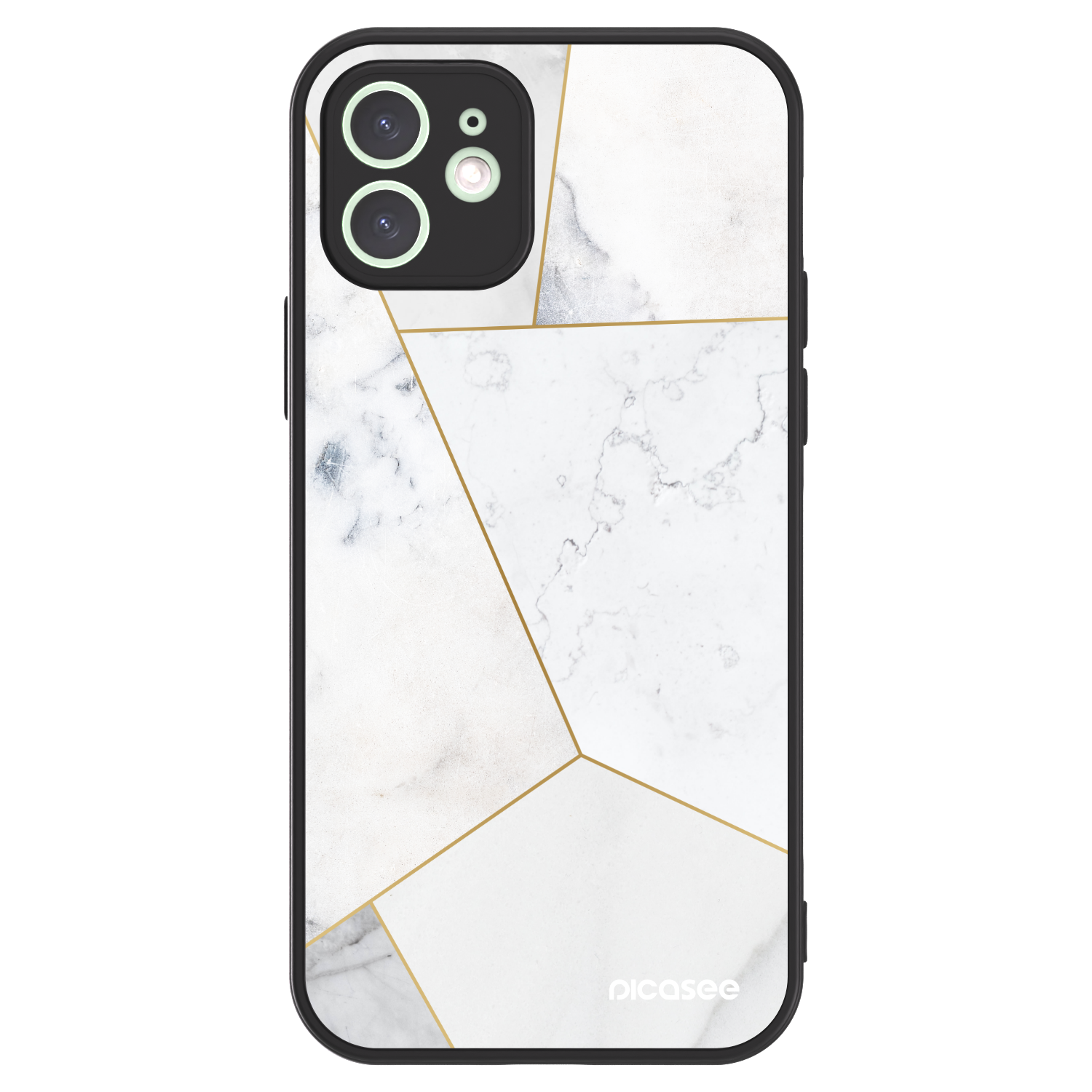 Picasee ULTIMATE CASE MagSafe za Apple iPhone 12 - White tile