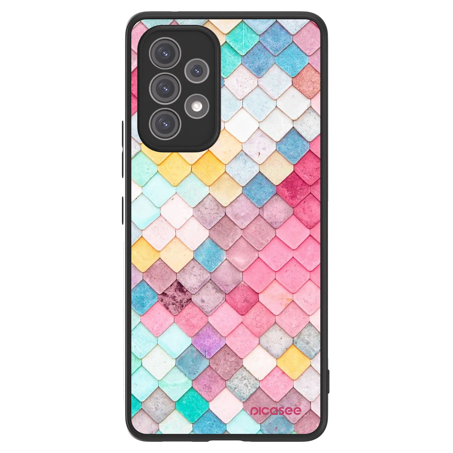 Picasee ULTIMATE CASE za Samsung Galaxy A52 5G A525F - Colorful roof