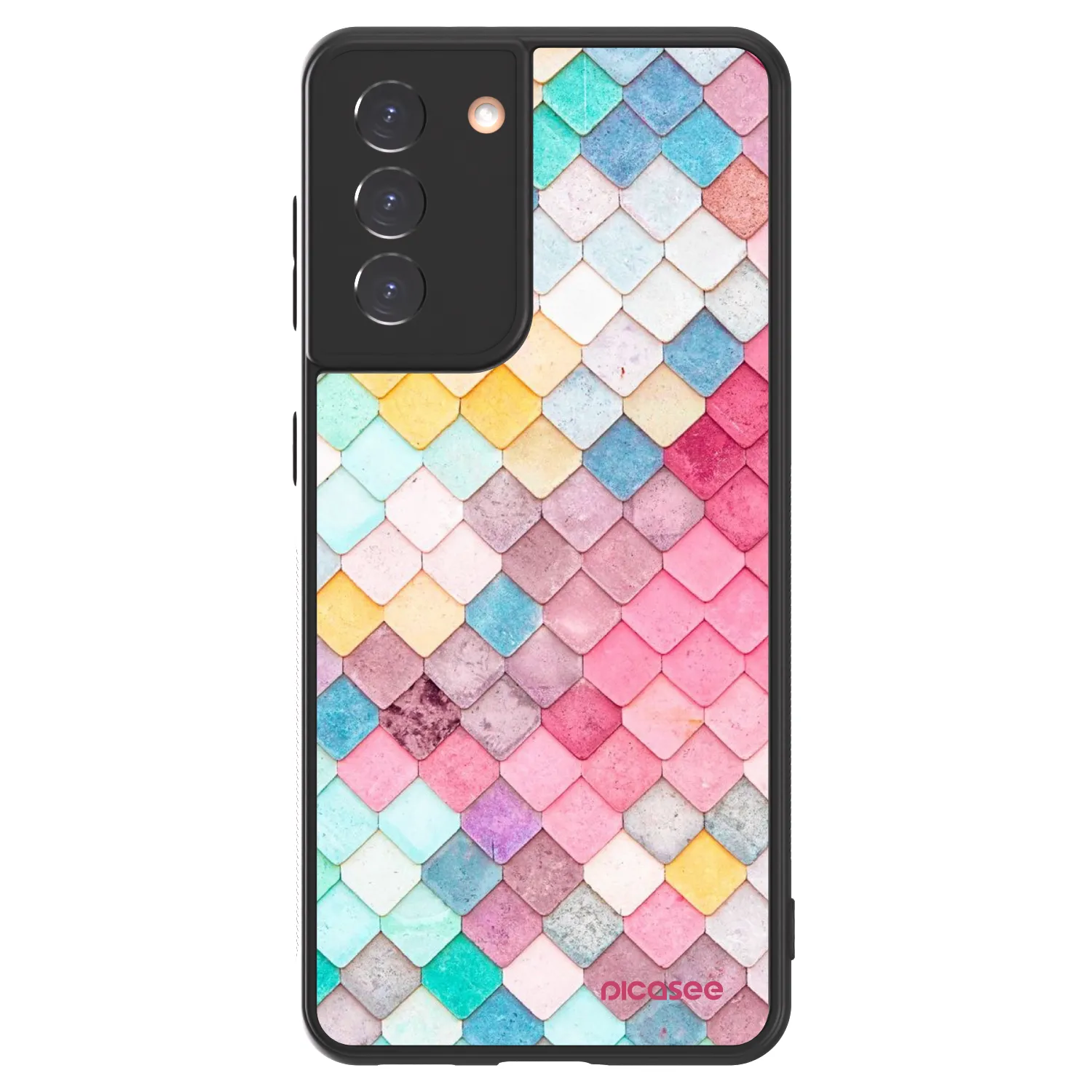Picasee ULTIMATE CASE za Samsung Galaxy S21 5G G991B - Colorful roof