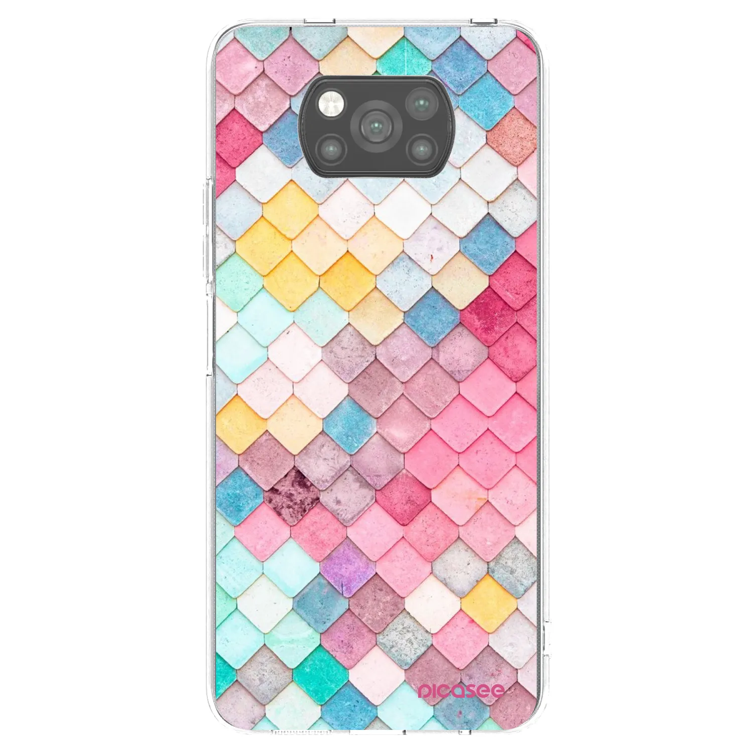 Picasee silikonski črni ovitek za Xiaomi Poco X3 Pro - Colorful roof