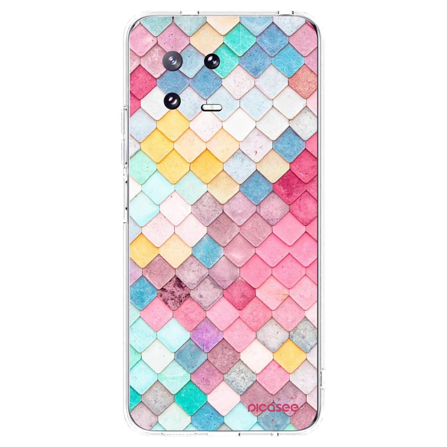 Picasee silikonski prozorni ovitek za Xiaomi 13 Pro - Colorful roof