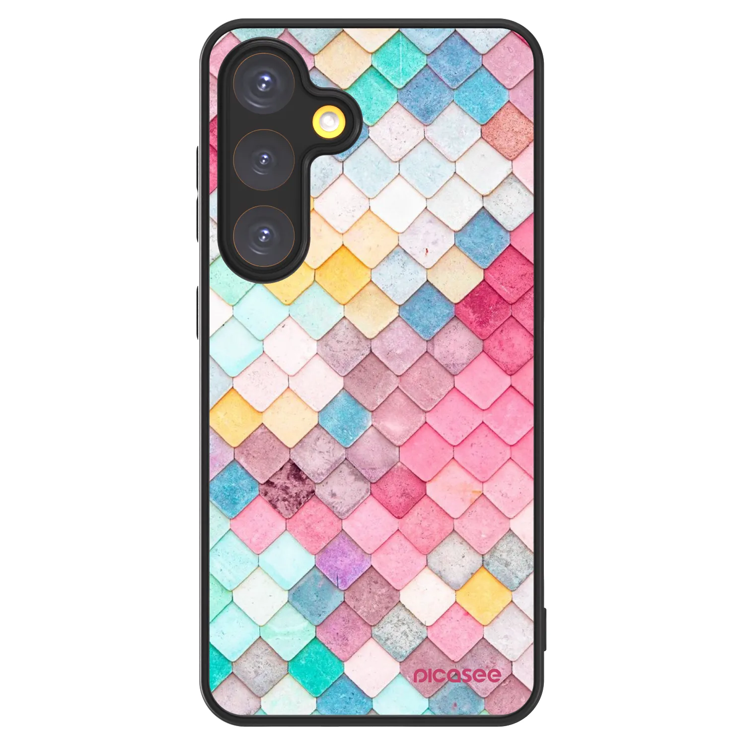 Picasee ULTIMATE CASE PowerShare za Samsung Galaxy S24 S921B 5G - Colorful roof