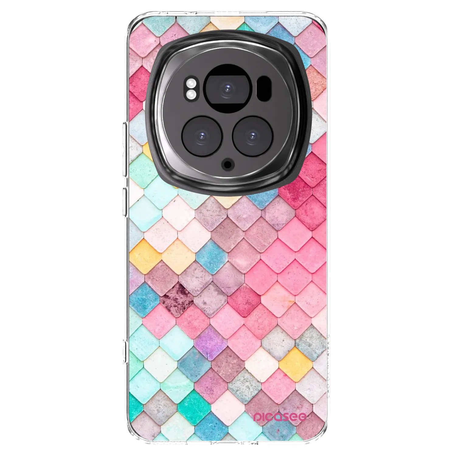 Picasee silikonski prozorni ovitek za Honor Magic6 Pro - Colorful roof