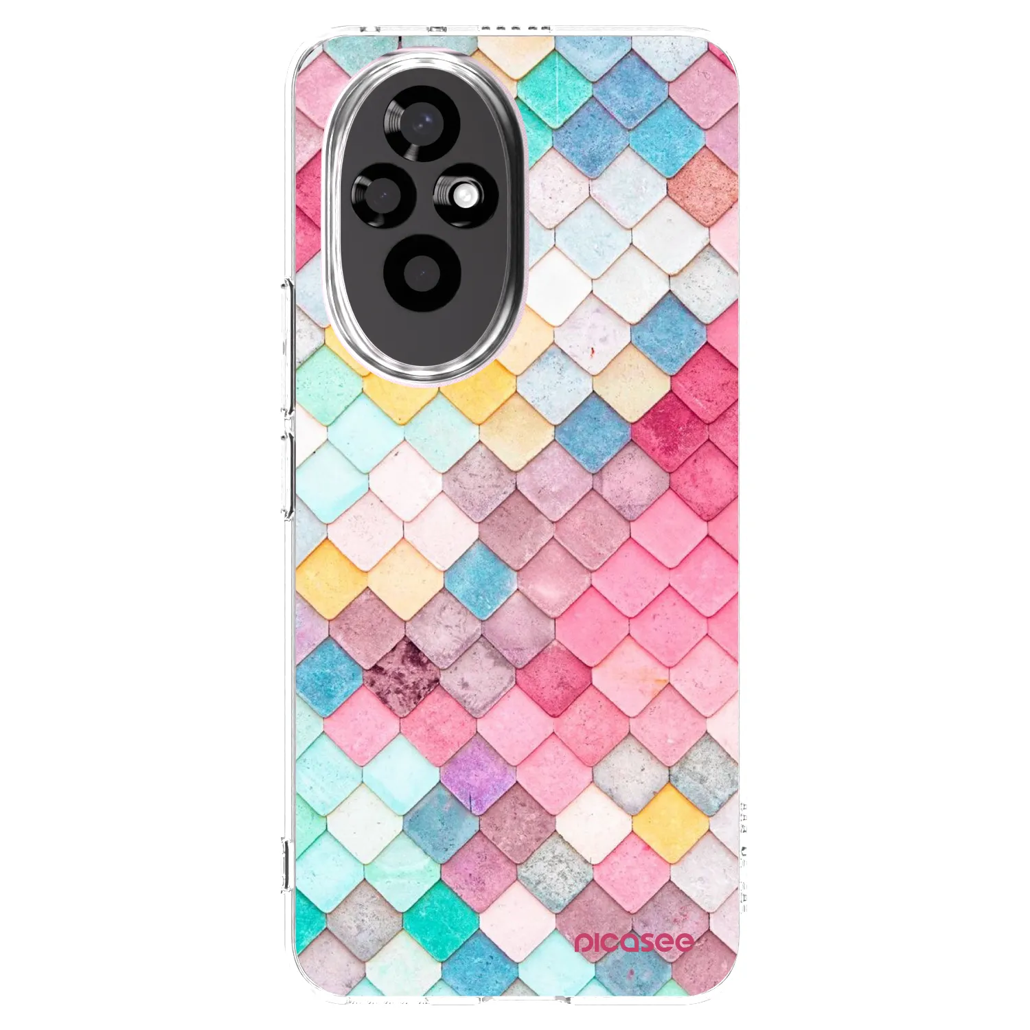 Picasee silikonski prozorni ovitek za Honor 200 Pro 5G - Colorful roof