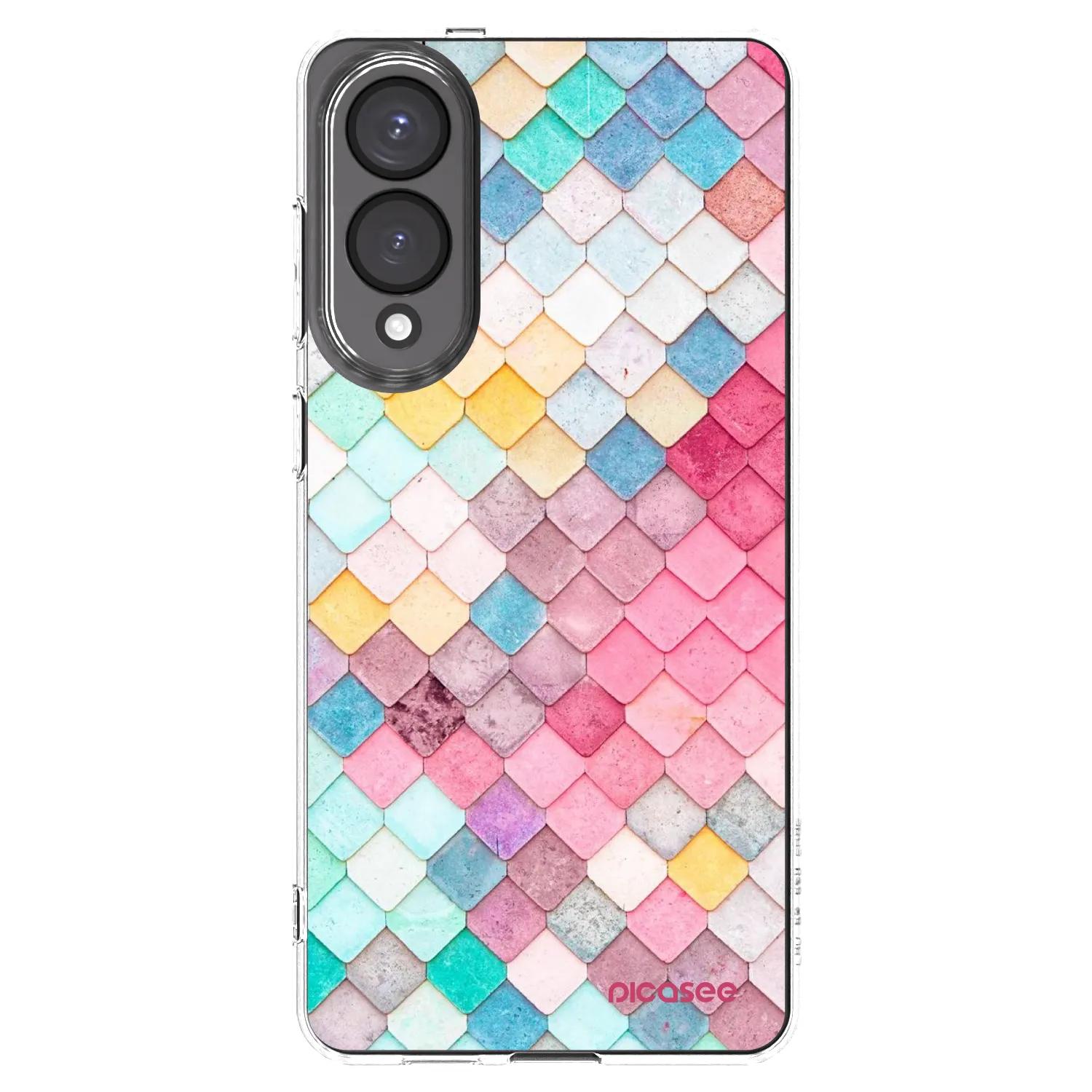 Picasee silikonski prozorni ovitek za Samsung Galaxy S25 Edge 5G - Colorful roof