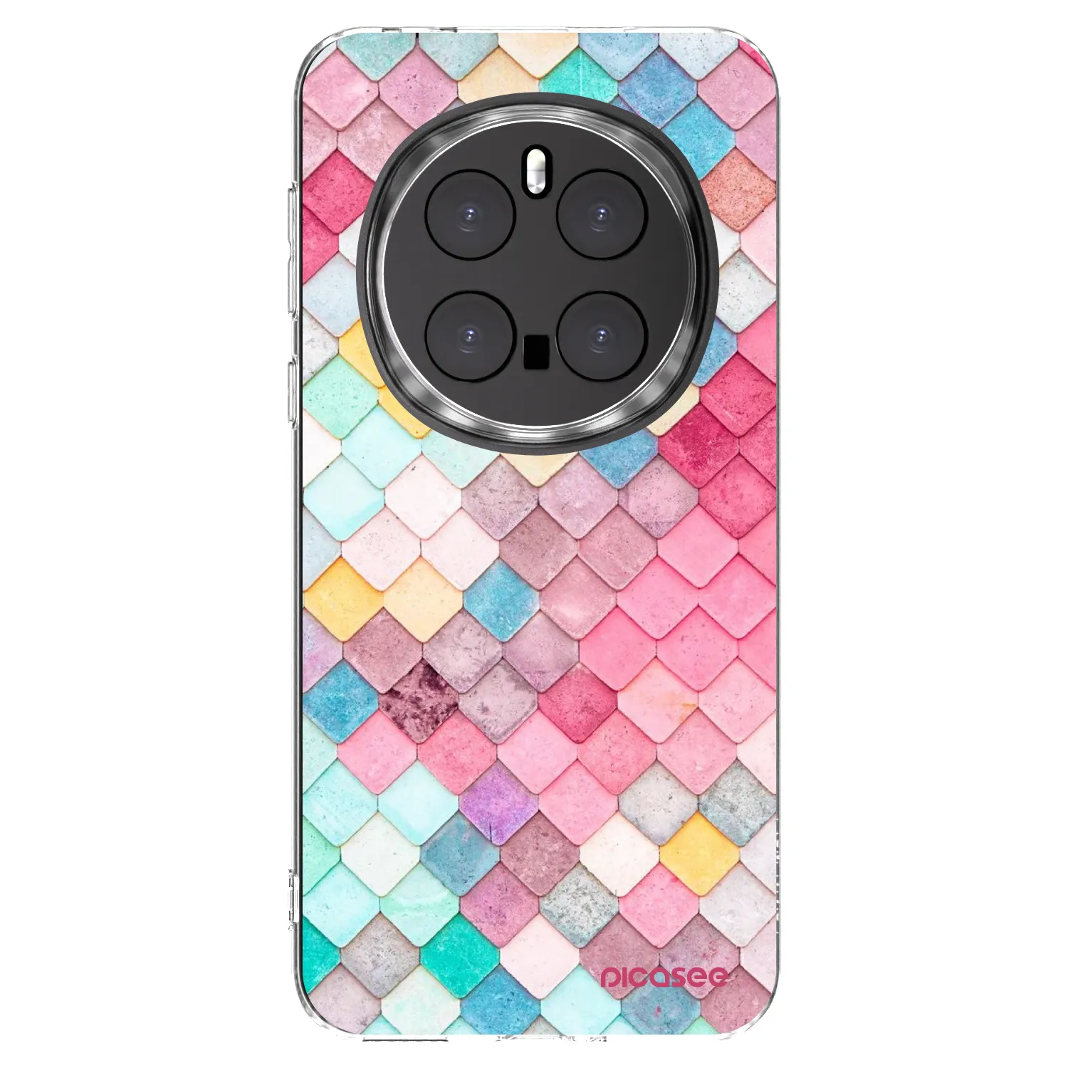 Picasee silikonski prozorni ovitek za Honor Magic7 Pro 5G - Colorful roof