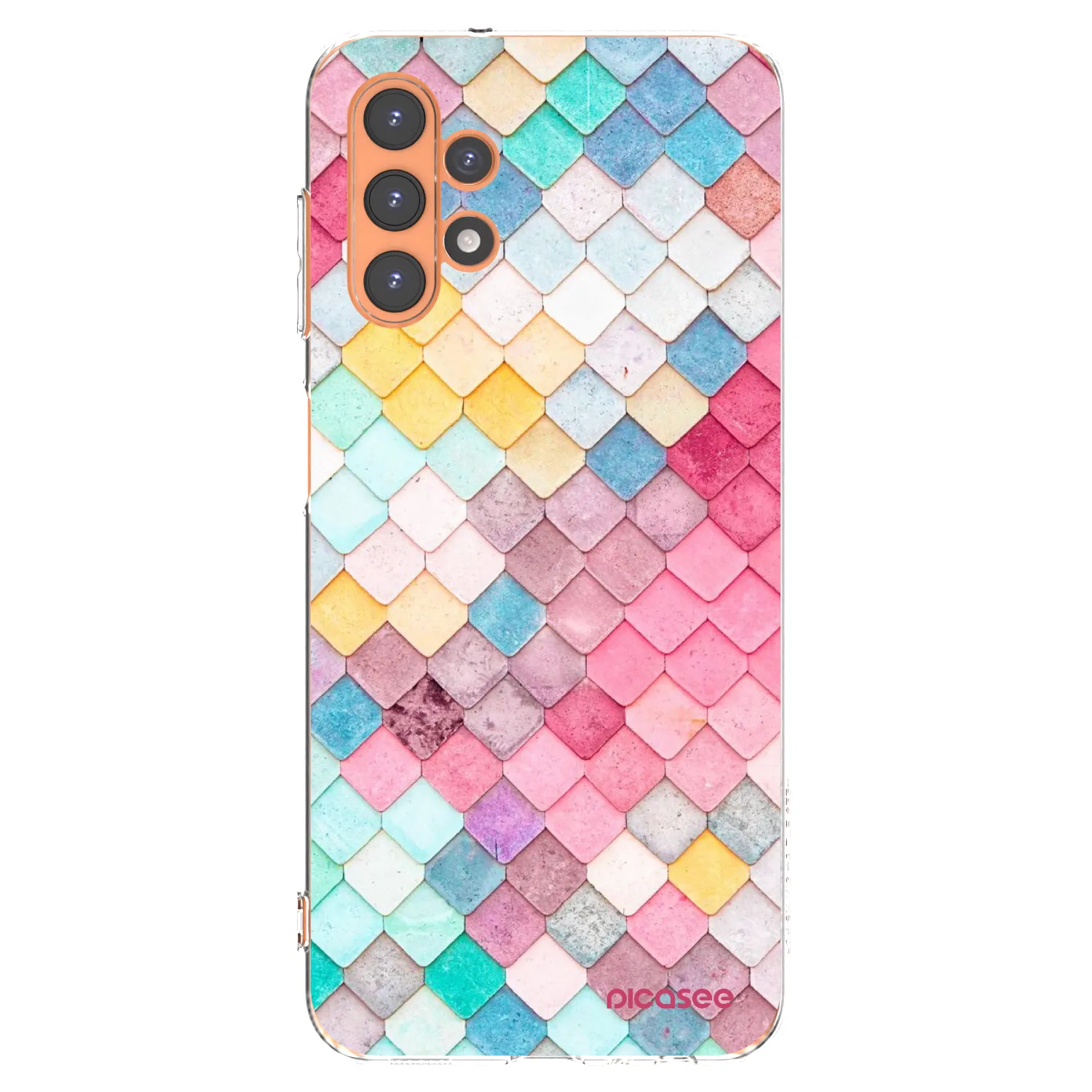 Picasee silikonski prozorni ovitek za Samsung Galaxy A13 5G - Colorful roof