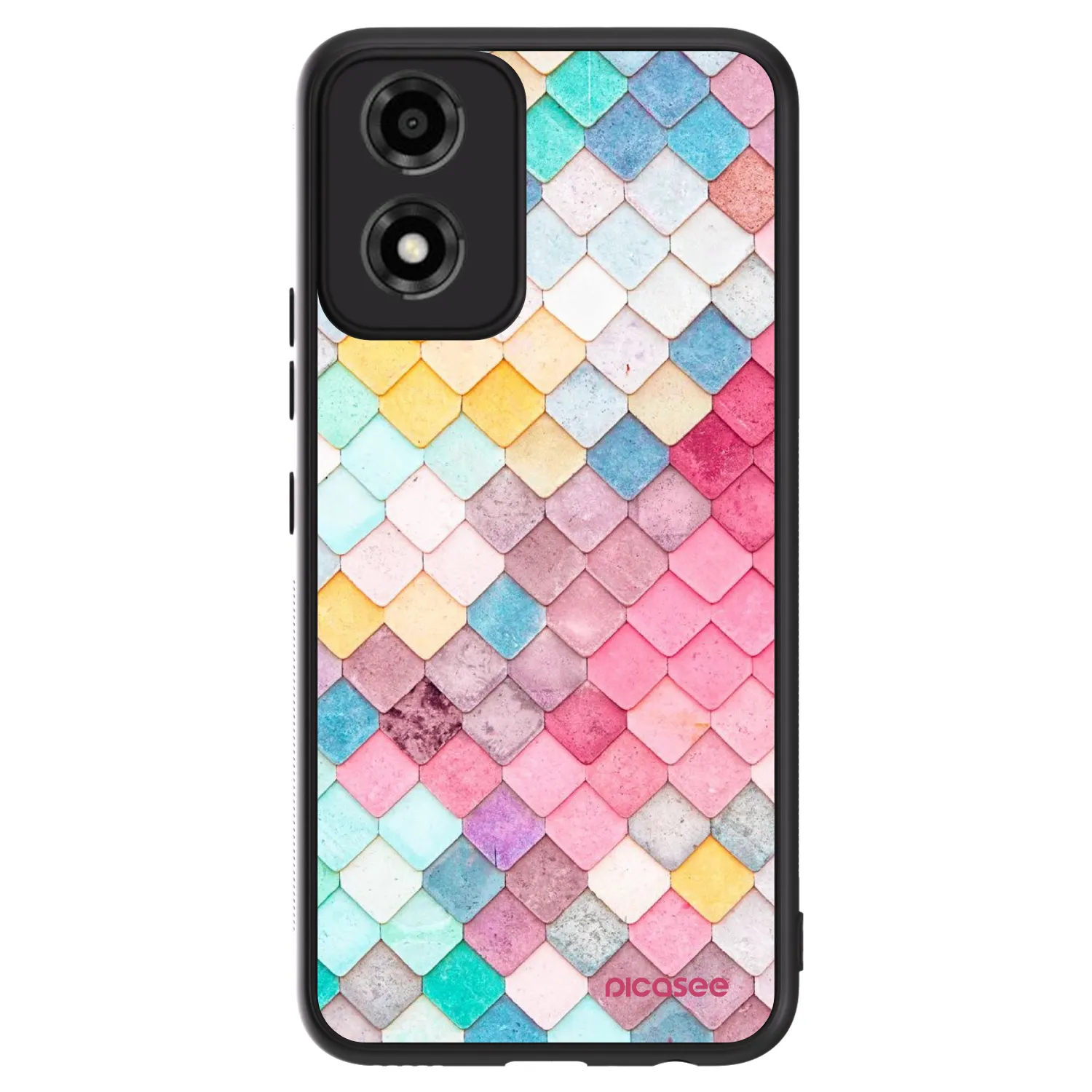 Picasee ULTIMATE CASE za Motorola Moto E14 - Colorful roof
