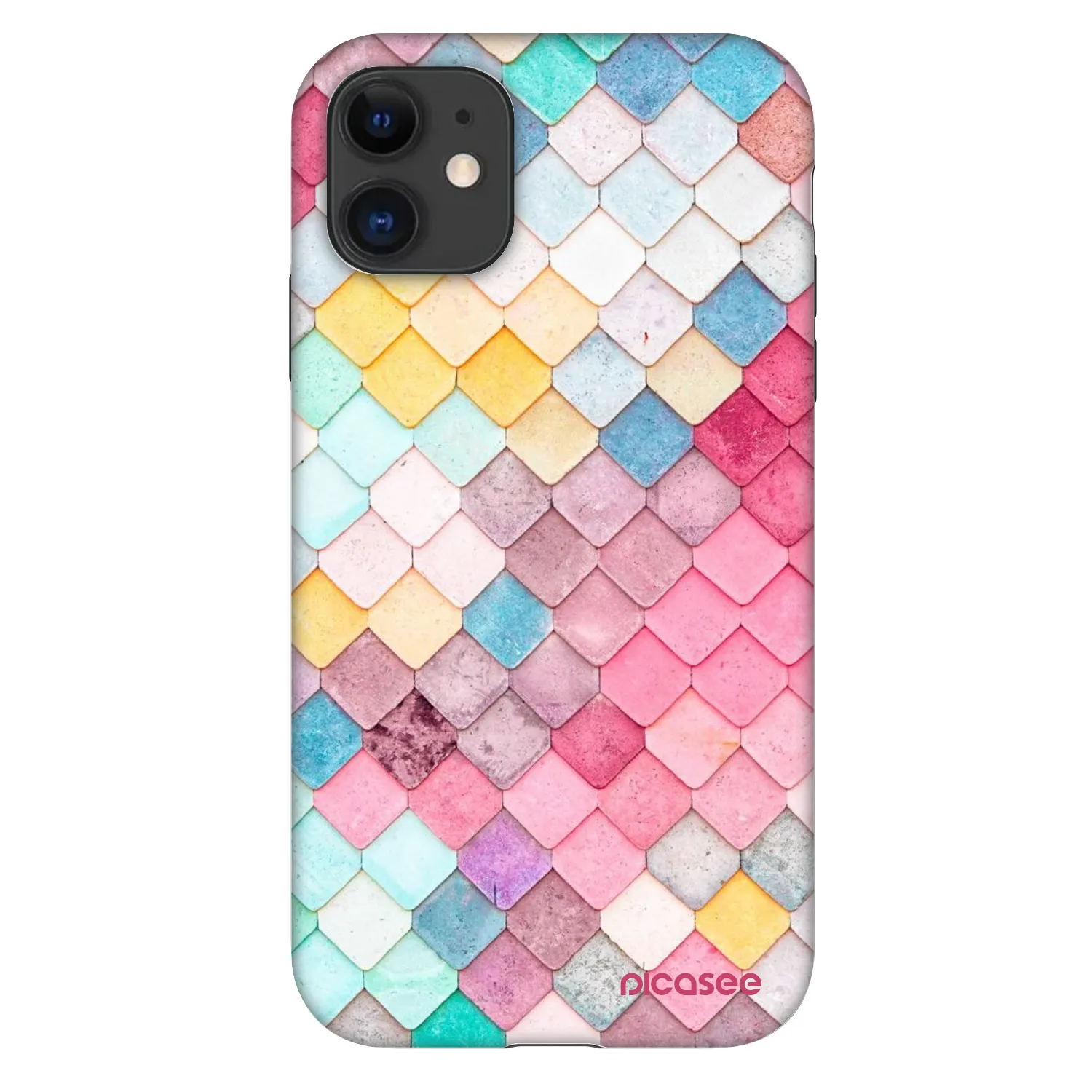 Picasee Fashion Case za Apple iPhone 11 - Colorful roof