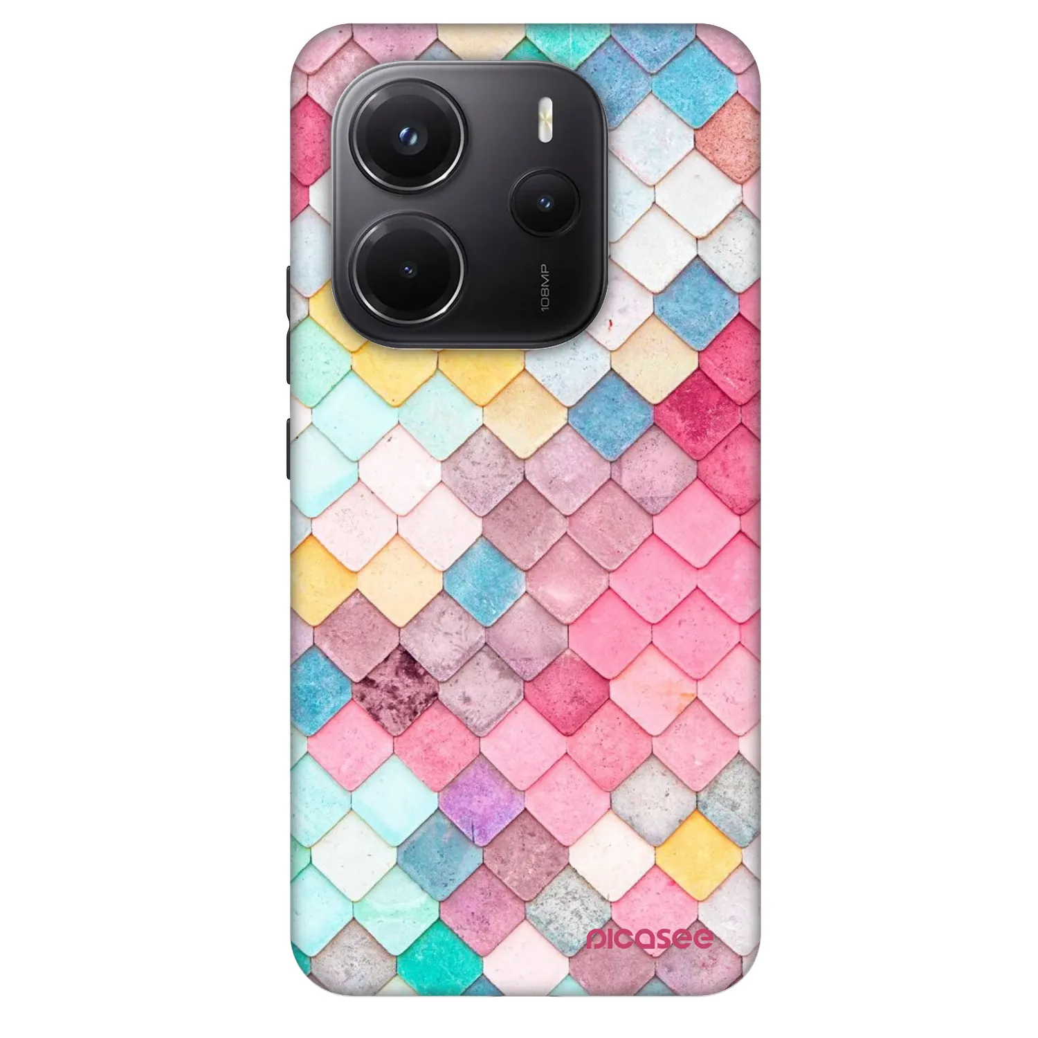 Picasee Fashion Case za Xiaomi Redmi Note 14 5G - Colorful roof