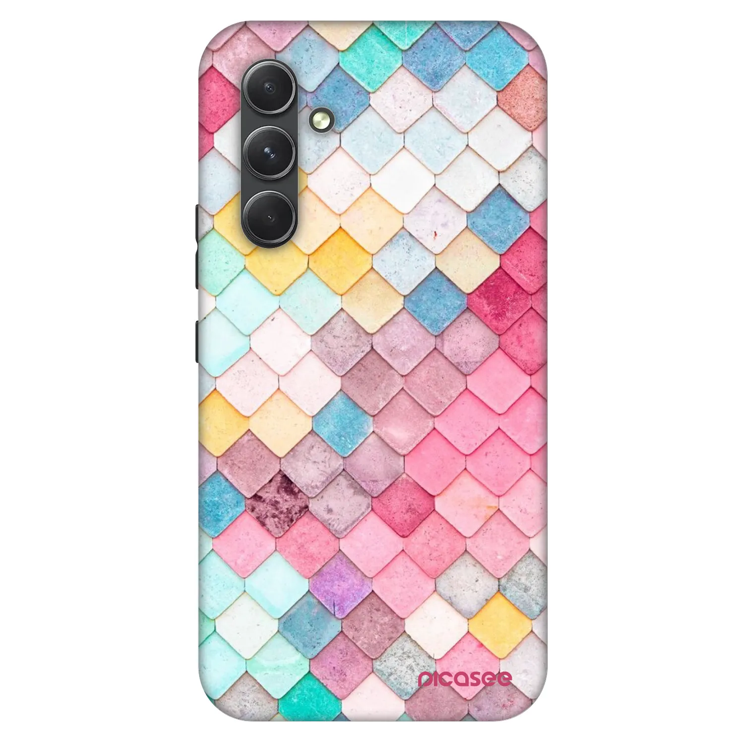 Picasee Fashion Case za Samsung Galaxy A54 5G A546B - Colorful roof