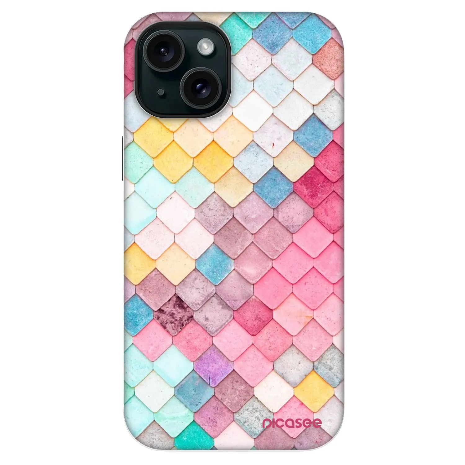 Picasee Fashion Case MagSafe za Apple iPhone 13 - Colorful roof