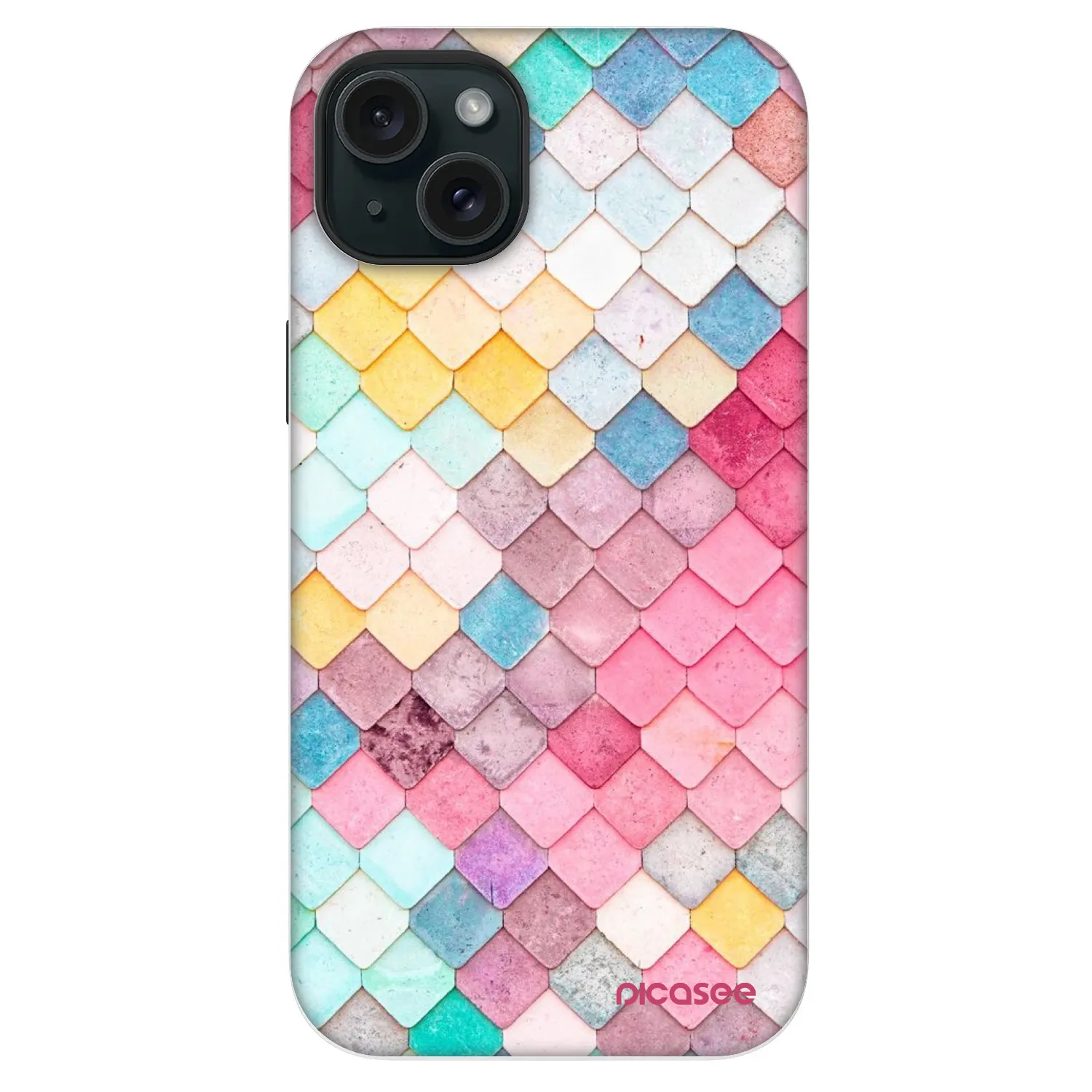 Picasee Fashion Case MagSafe za Apple iPhone 14 Plus - Colorful roof