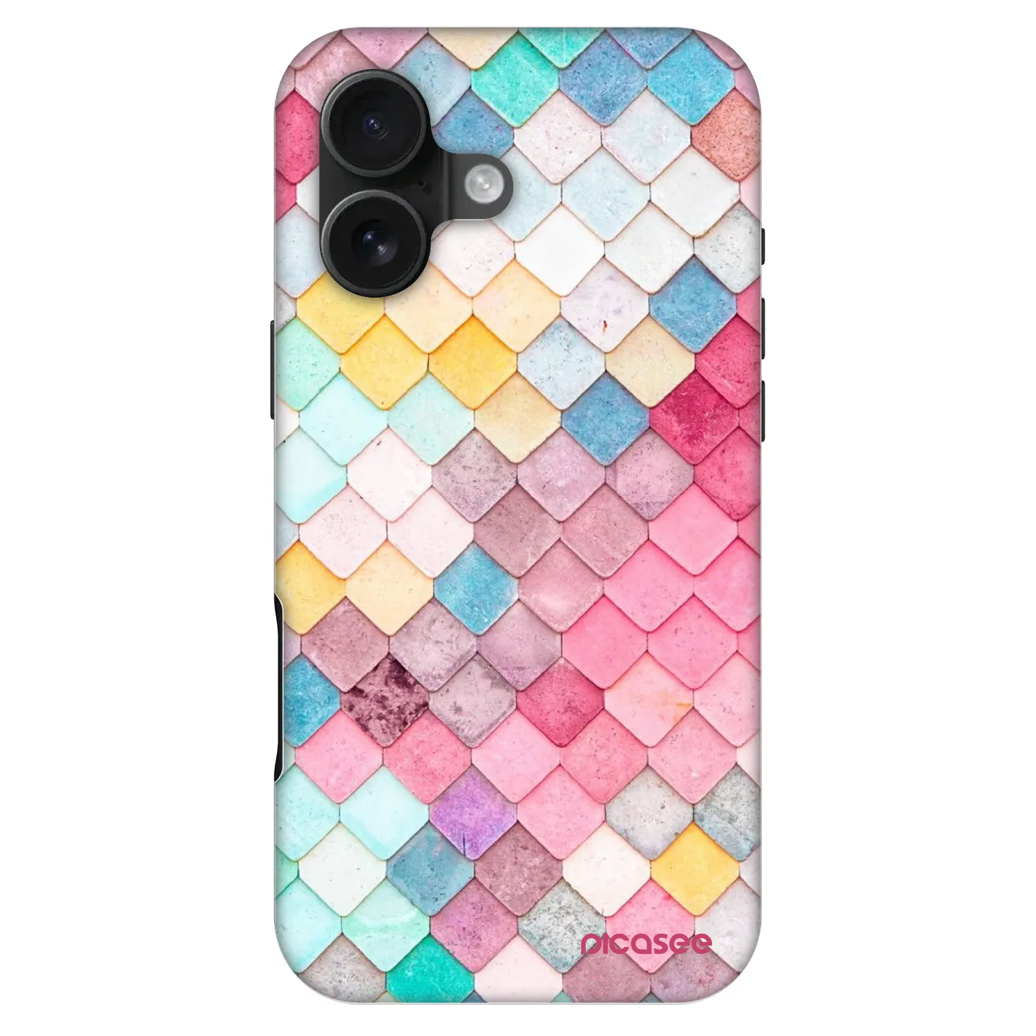 Picasee Fashion Case MagSafe za Apple iPhone 16 - Colorful roof