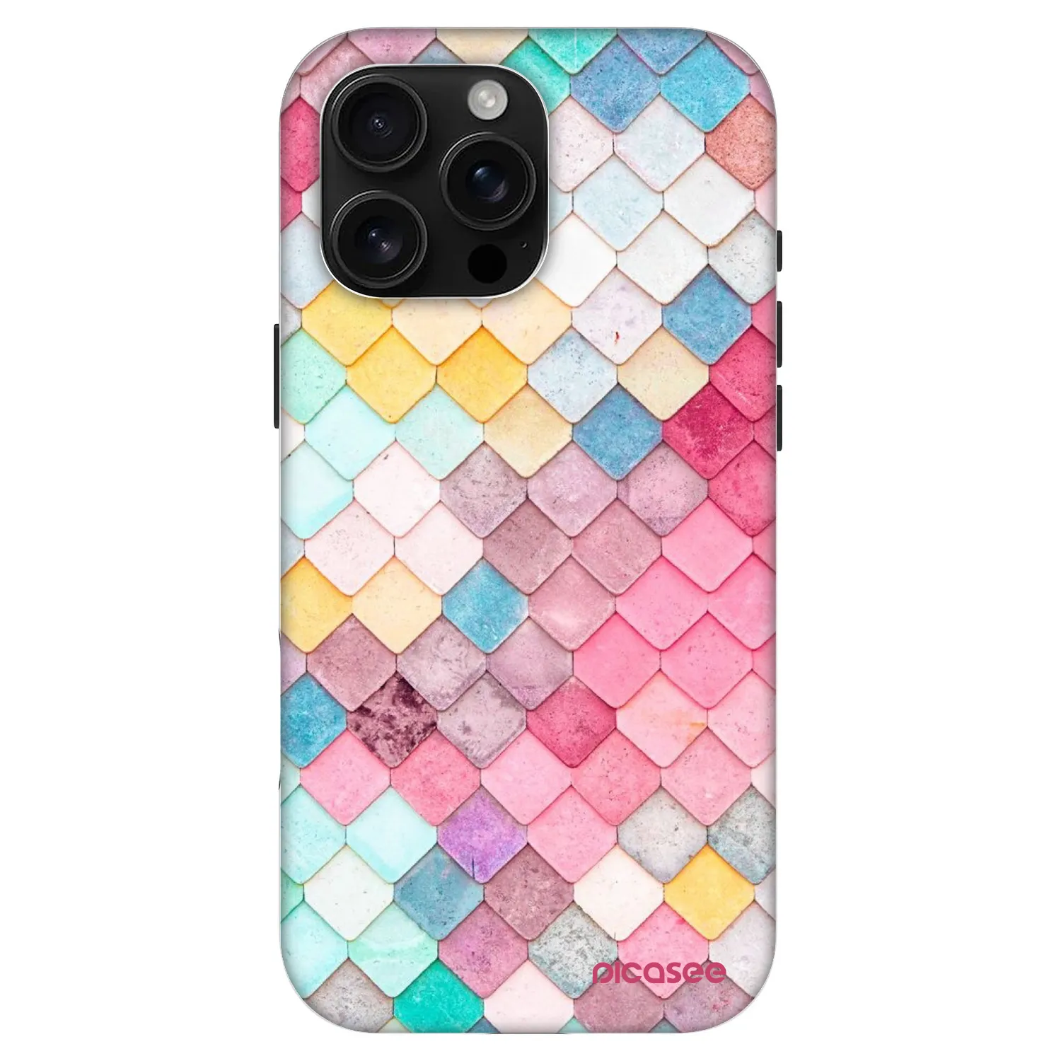 Picasee Fashion Case MagSafe za Apple iPhone 16 Pro Max - Colorful roof