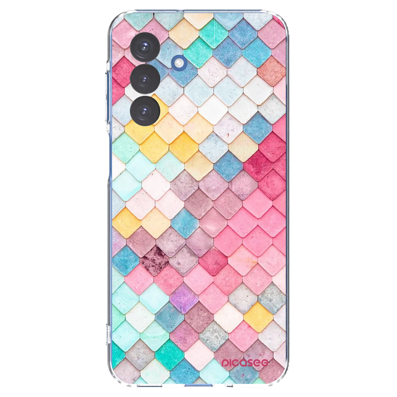 Picasee silikonski prozorni ovitek za Samsung Galaxy A17 5G - Colorful roof