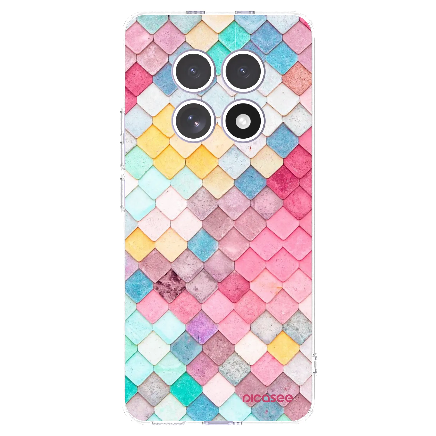 Picasee silikonski prozorni ovitek za Xiaomi Redmi Note 15 - Colorful roof