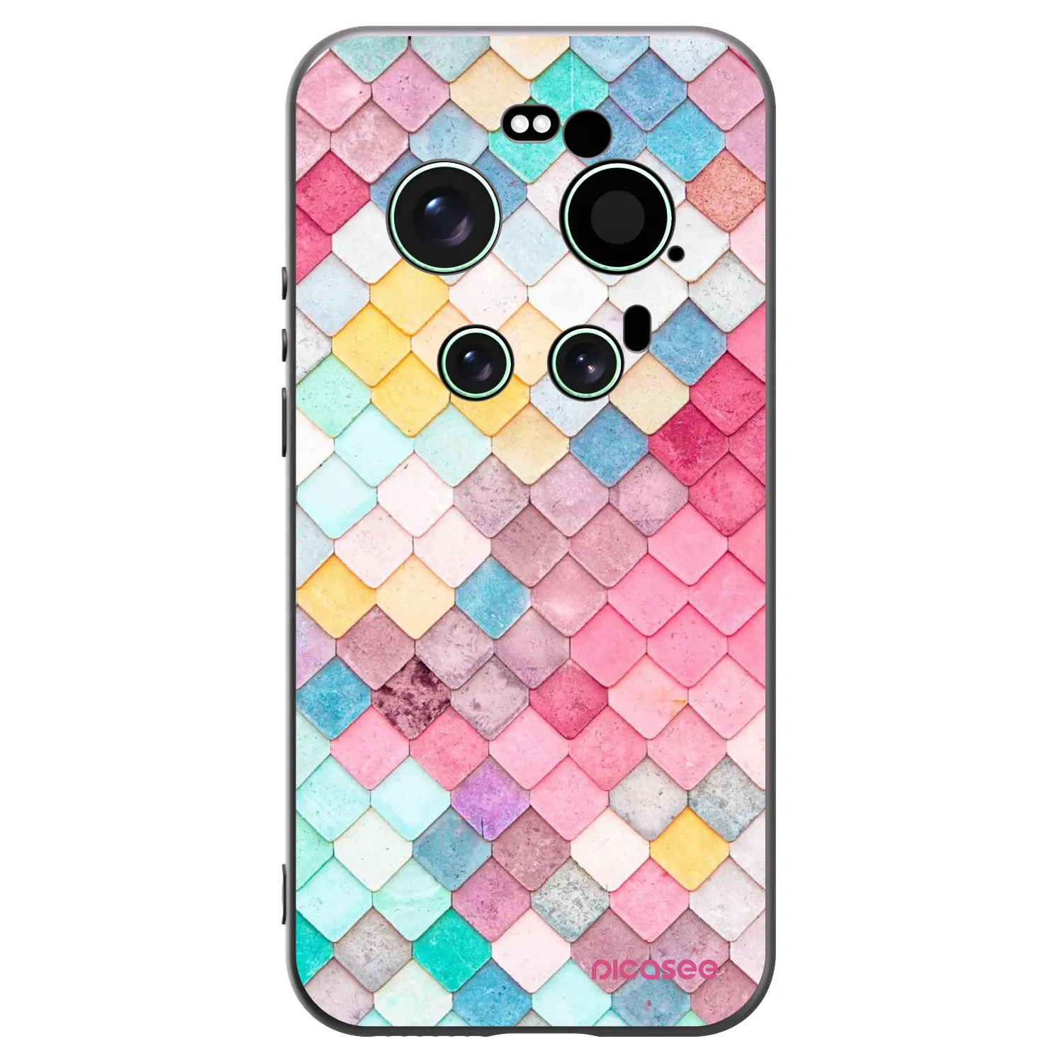 Picasee silikonski črni ovitek za Xiaomi 17 Ultra - Colorful roof