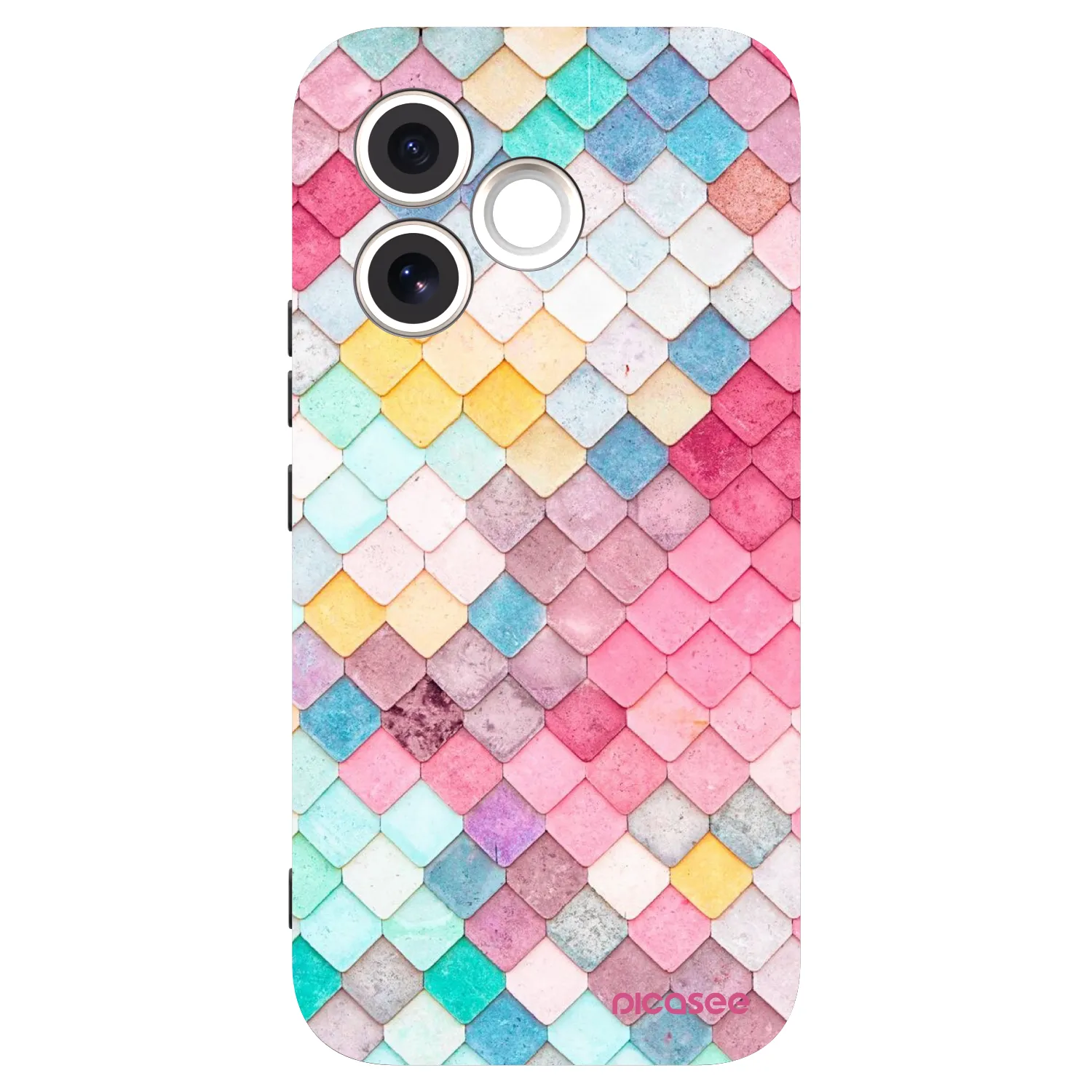 Picasee silikonski črni ovitek za Honor 600 Lite - Colorful roof