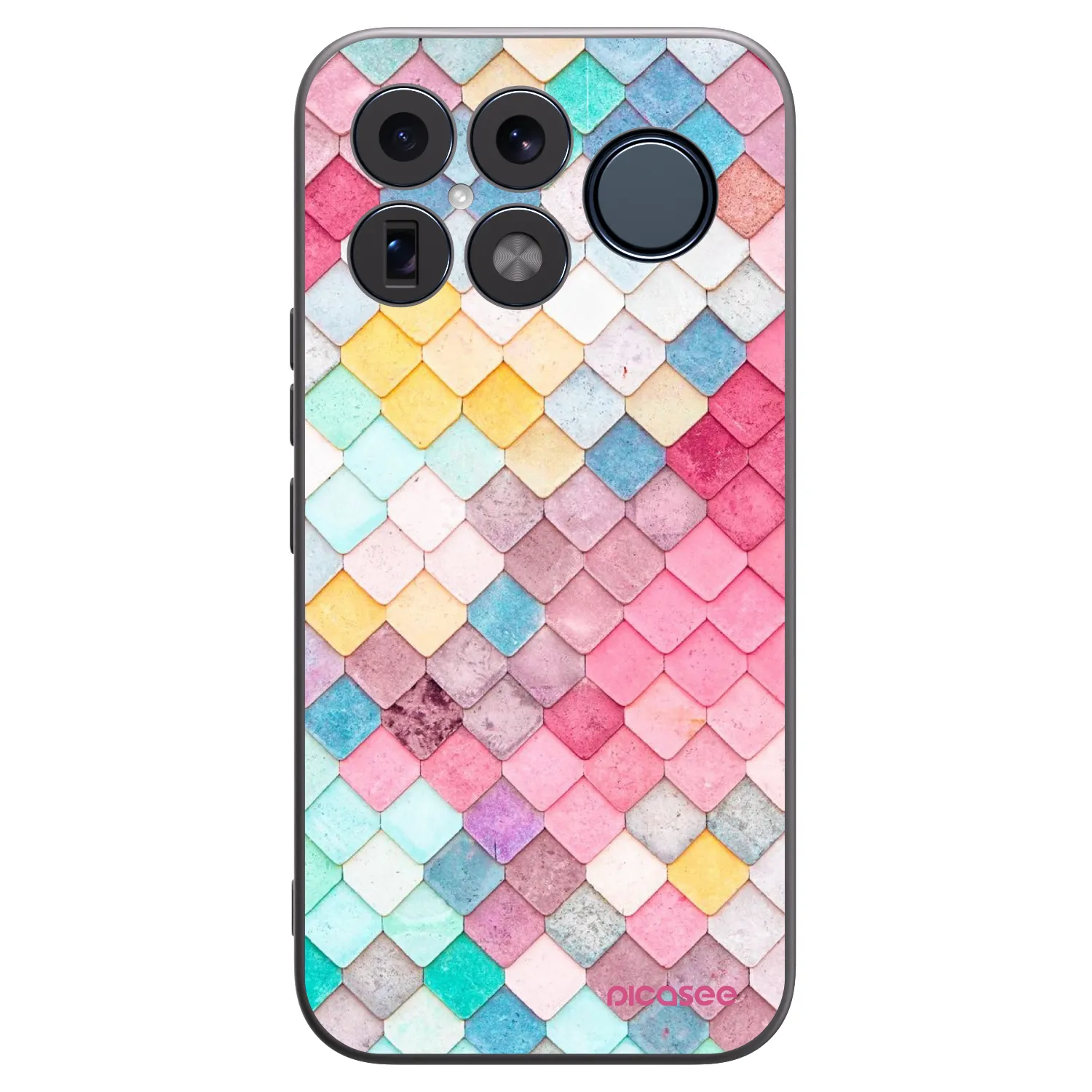 Silikonski črni ovitek za Xiaomi Poco F8 Ultra - Colorful roof