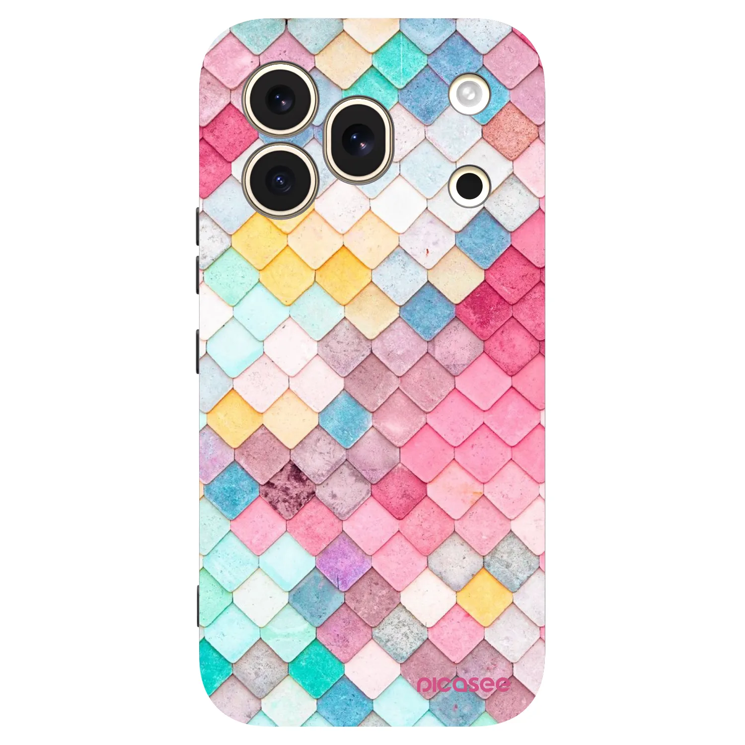 Picasee silikonski črni ovitek za Honor 600 Pro - Colorful roof