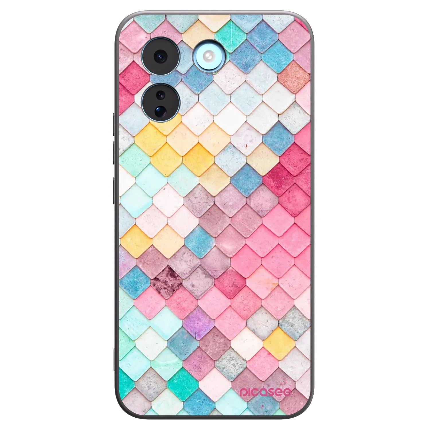 Picasee silikonski črni ovitek za Xiaomi Redmi Note 17 Pro MAX 5G - Colorful roof