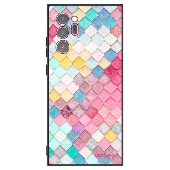 Picasee silikonski črni ovitek za Samsung Galaxy Note 20 Ultra - Colorful roof