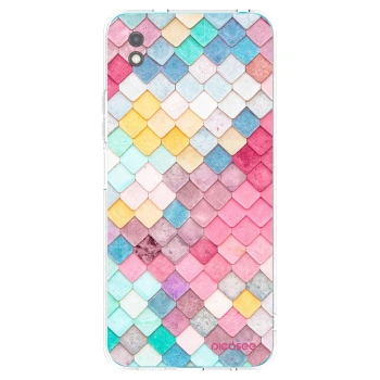 Picasee silikonski črni ovitek za Xiaomi Redmi 9A - Colorful roof