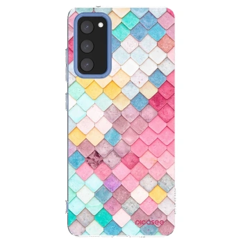 Picasee silikonski prozorni ovitek za Samsung Galaxy S20 FE - Colorful roof