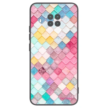Picasee silikonski črni ovitek za Xiaomi Mi 10T Lite - Colorful roof