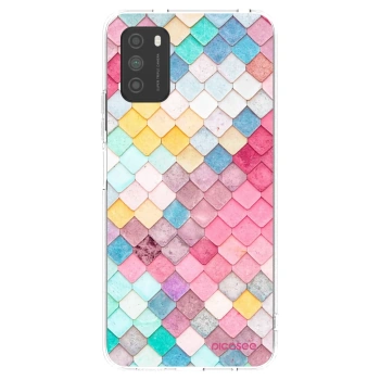 Picasee silikonski prozorni ovitek za Xiaomi Poco M3 - Colorful roof