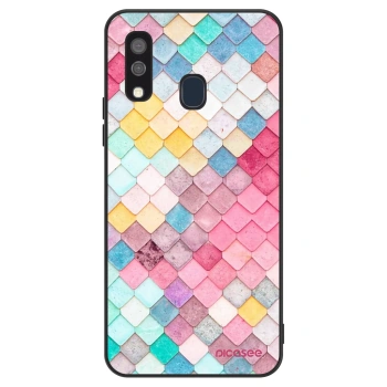 Ovitek za Samsung Galaxy A40 A405F - Colorful roof