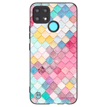 Ovitek za Realme C21 - Colorful roof