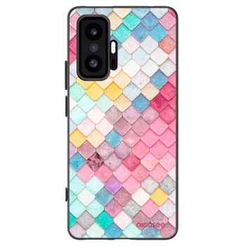 Picasee silikonski črni ovitek za Xiaomi 11T - Colorful roof