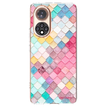 Picasee silikonski prozorni ovitek za Honor 50 5G - Colorful roof