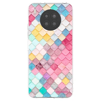 Picasee silikonski prozorni ovitek za Huawei Nova 8i - Colorful roof