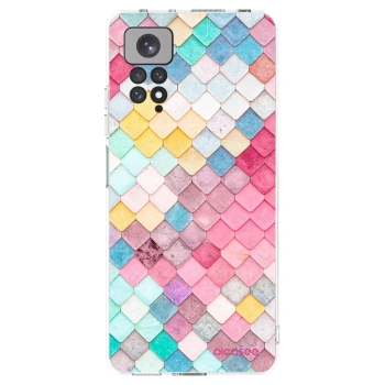 Picasee silikonski prozorni ovitek za Xiaomi Redmi Note 11S 4G - Colorful roof